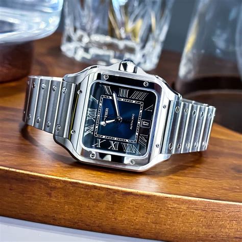 cartier au750 watch|cartier blue watch.